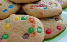 Candy-Coated Milk Chocolate Pieces Party Cookies
