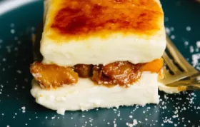 Cardamom Creme Brulee Parfait with Candied Pumpkin