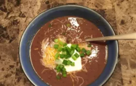 Caribbean Black Bean Soup