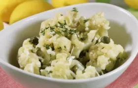 Cauliflower with Capers and Lemon