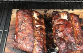 Cedar-Smoked Baby Back Ribs