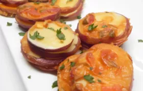 Cheesy Scalloped Potato Stacks - A Delicious Twist on a Classic Side Dish