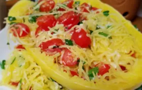 Cheesy Spaghetti Squash Bowl