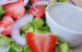 Chelsey's Strawberry Salad with Poppy Seed Dressing
