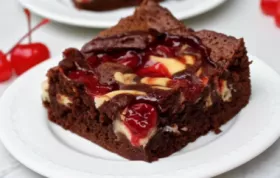 Cherry Cheesecake Brownies