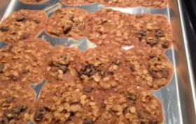 Chewy Oatmeal Cookies II – Best Ever!
