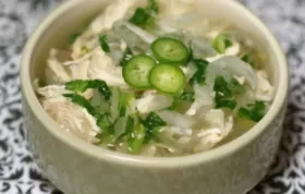 Chicken and Bok Choy Soup