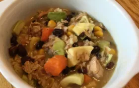 Chicken and Brown Rice Soup