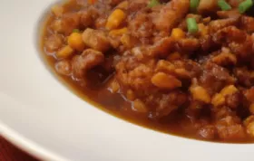 Chicken and Two-Bean Chili