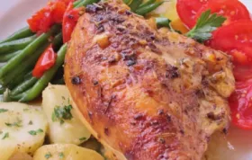 Chicken Breasts with Herb Basting Sauce