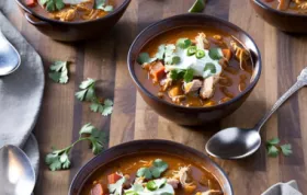 Chicken Enchilada Soup for the Stovetop