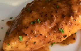 Chicken with Maple Mustard Glaze