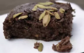 Chocolate Apple Zucchini Picnic Cake