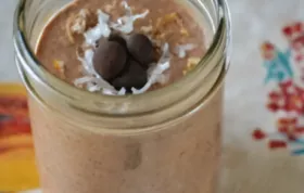 Chocolate Coconut Overnight Oats