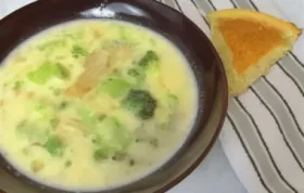 Chunky Broccoli Cheese Soup