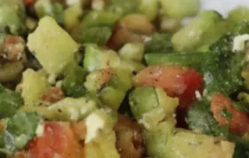 Cilantro-Avocado-Tomato-and-Feta Salad