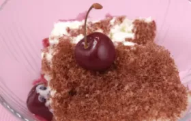 Classic Black Forest Cherry Dessert Recipe