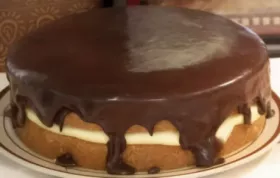 Classic Boston Cream Pie Recipe for Indulgent Dessert Lovers