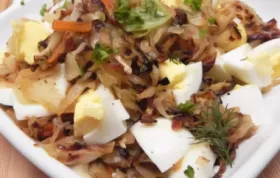 Classic Cabbage and Eggs Recipe