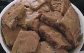 Classic Chocolate Chip Bars Recipe