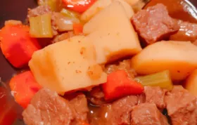 Classic Comfort Food: Pressure Cooker Beef Stew