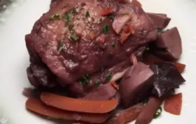 Classic French Chicken Dish: Coq au Vin