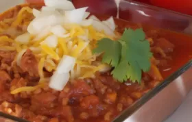 Classic Just Plain Ol' Chili