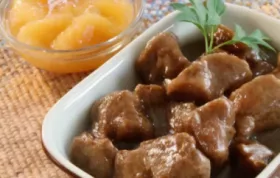 Classic Stewed Beef Sauerbraten Recipe