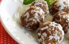 Coconut Apricot Truffles