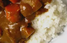 Coconut Curry Over Sticky Rice