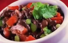 Cold Black Bean Salad