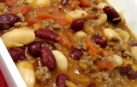 Comforting and hearty Instant Pot beef and vegetable chili recipe