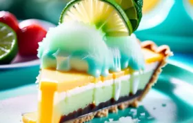 Cool and refreshing, this Frozen Margarita Pie is the perfect summertime treat.