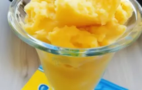 Cool down with this refreshing Fresh Pineapple Sherbet recipe