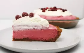 Cranberry Mousse Pie