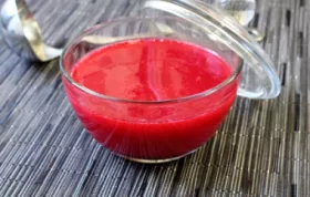 Cranberry-Raspberry Dessert Sauce