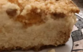 Cream-Cheese-Filled Coffee Cake with Fruit Preserves and Crumble Topping