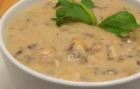 Cream of Chicken with Wild Rice Soup