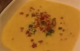 Creamy and Delicious Beer and Gouda Soup