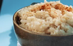 Creamy and Delicious Instant Pot Vegan Rice Pudding
