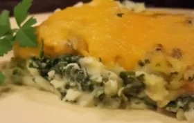 Creamy and delicious Potato Spinach Casserole