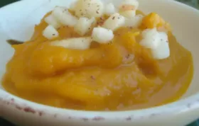 Creamy and flavorful autumn squash soup
