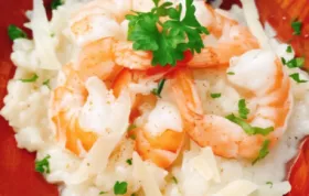 Creamy and flavorful Cajun shrimp risotto made quickly in the Instant Pot