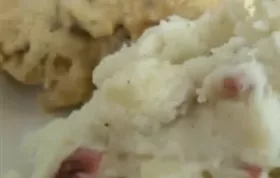Creamy and flavorful herbed garlic mashed potatoes