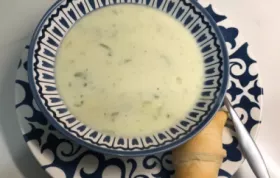 Creamy and flavorful Tarragon Celery Soup recipe