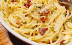 Creamy and Healthy Greek Yogurt Carbonara Recipe