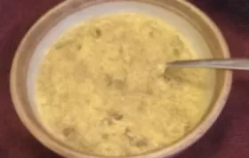 Creamy and hearty leek and potato chowder