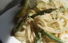 Creamy Asparagus Pasta