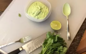 Creamy Avocado Crema Recipe