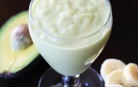 Creamy Avocado Milkshake - A Refreshing and Healthy Drink